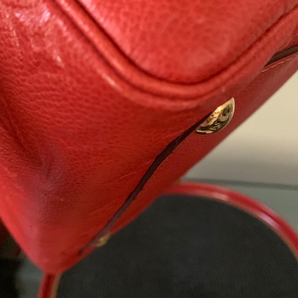 LOUIS VUITTON Speedy 25” Cerise Monogram Empreinte Speedy Bandouliere.Authentic. - Picture 8 of 17